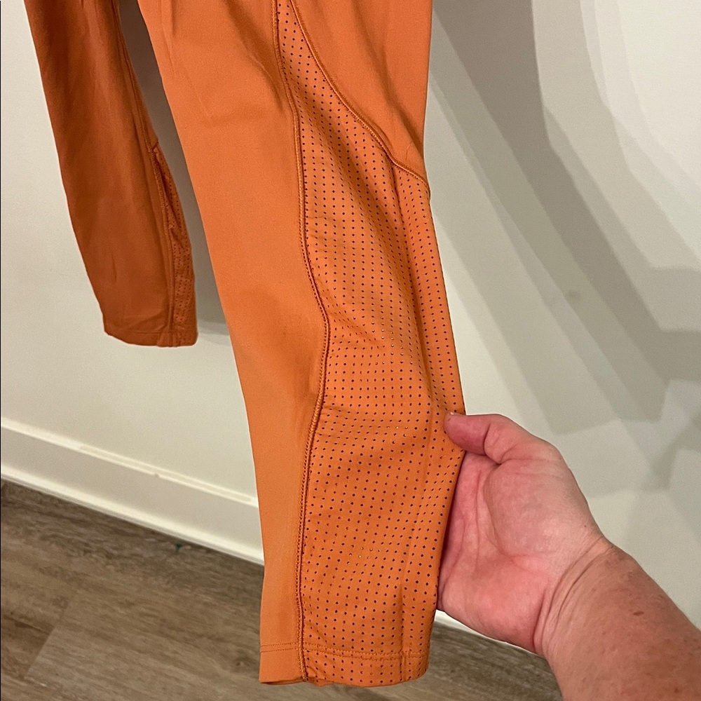 CALIA by Carrie Underwood Women's Rust Leggings - Picture 4 of 5